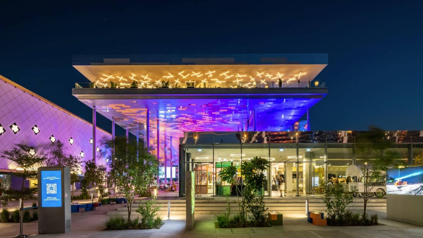 France Pavilion site completion