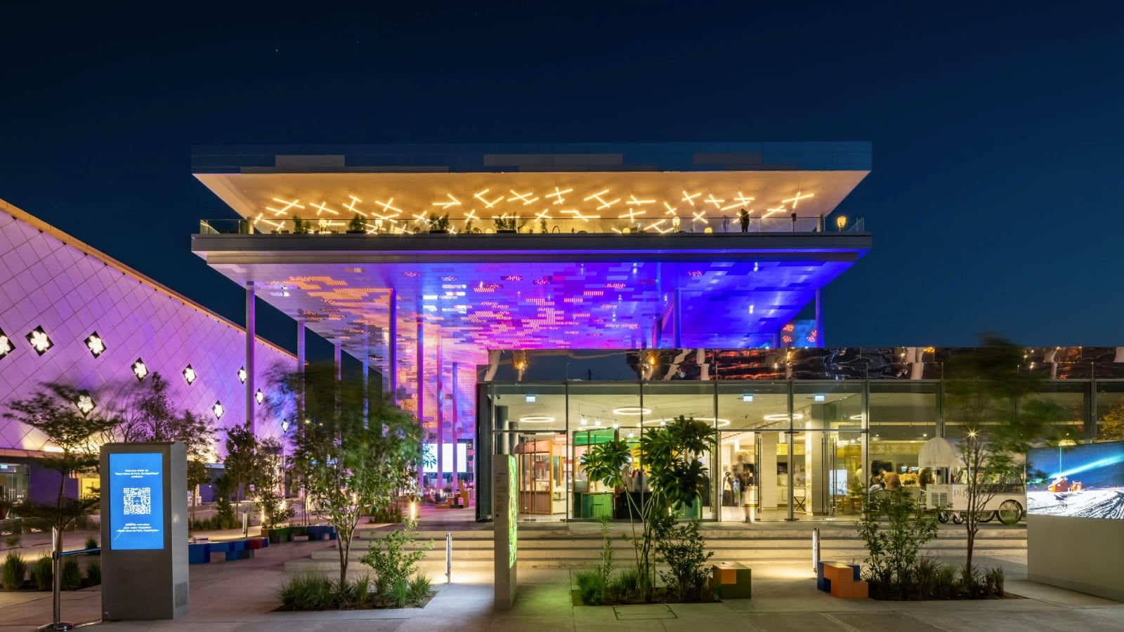 France Pavilion site completion