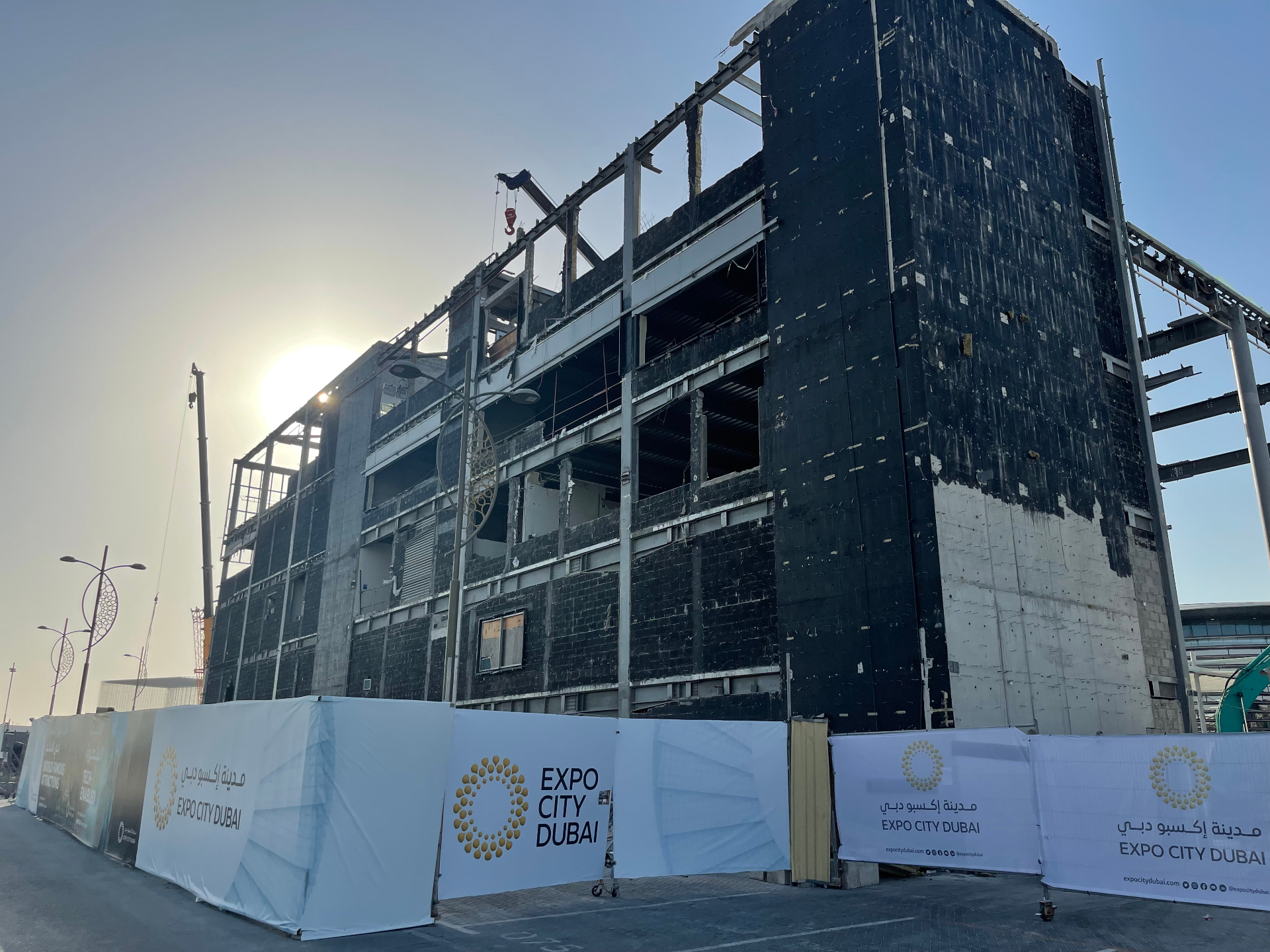 France Pavilion structure at Expo City Dubai