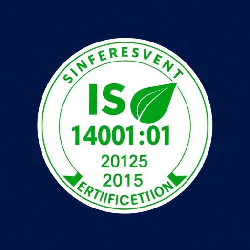 ISO 14001:2015 Certification Badge