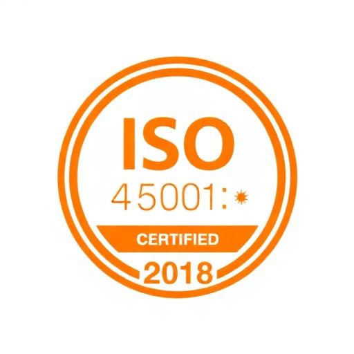 ISO 45001:2018 Certification Badge