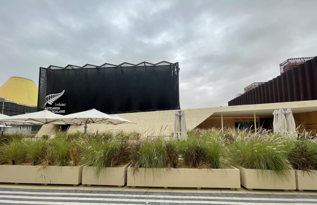 New Zealand Pavilion Demolition