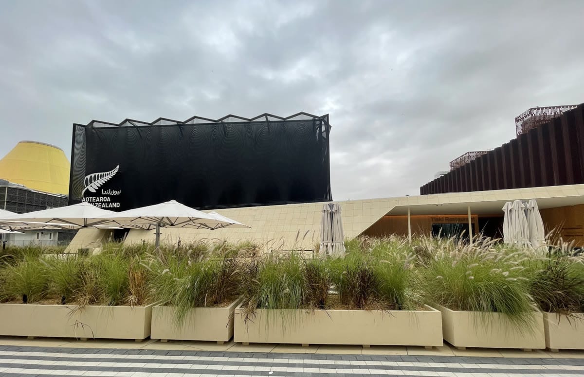 New Zealand Pavilion Demolition