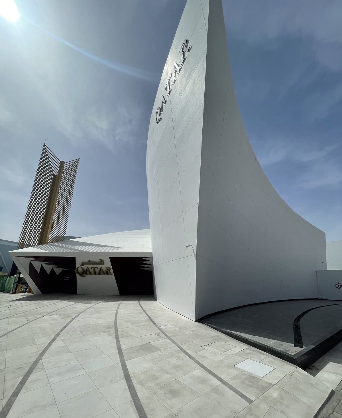 Qatar Pavilion Demolition