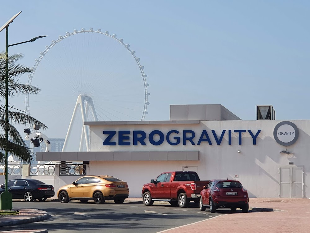 Zero Gravity Dubai exterior with Ain Dubai wheel